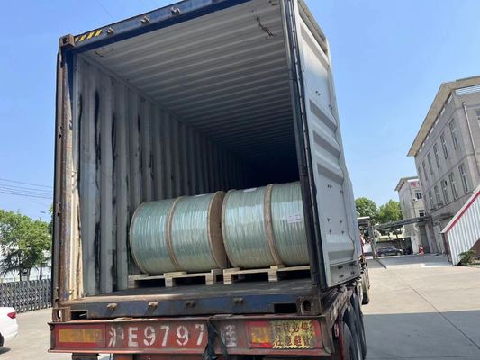 25,2km / cuộn Cáp quang FRP Độ bền Thành viên Trọng lượng nhẹ