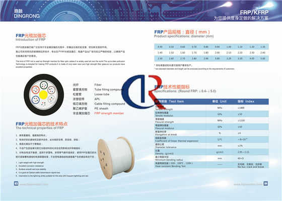 Aramid FRP Sức mạnh Thành viên Độ bền kéo ≥1700MPA Cuộn ván ép