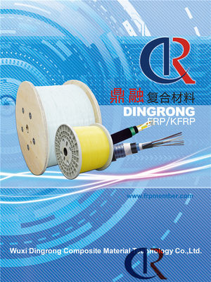 Không có vết nứt Thành viên cường độ FRP trung tâm 1400MPA Mô đun kéo ≥50GPA